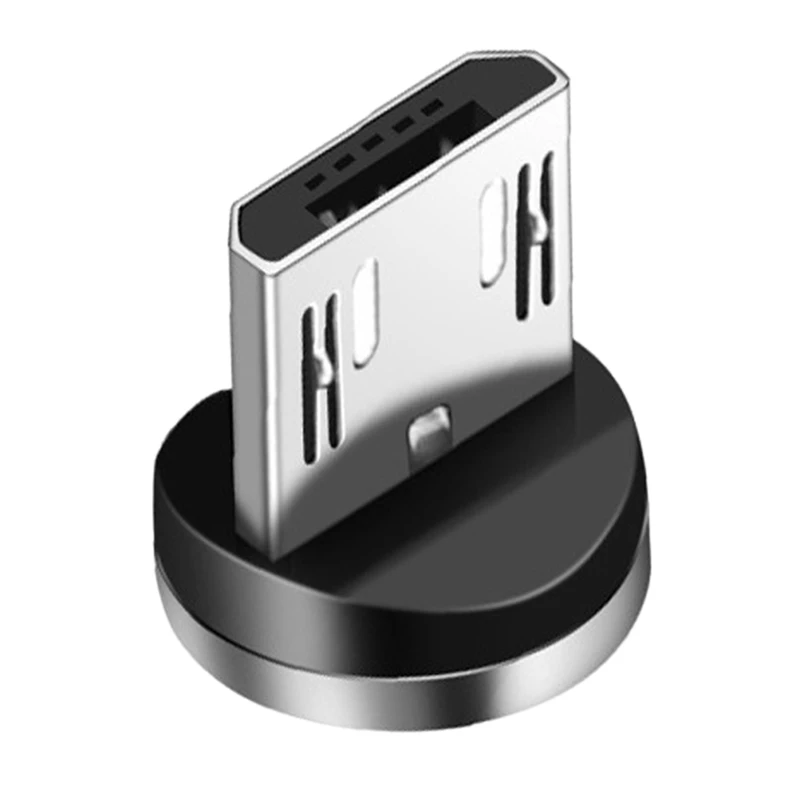 3X Round Magnetic Cable Plug 8 Pin Mini USB Plugs Fast Charging Phone Magnet Charger | Data Cables