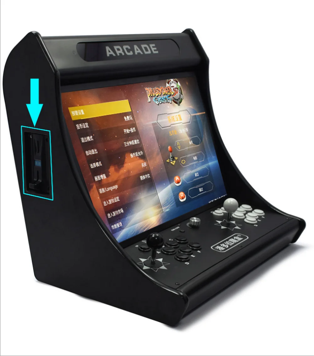

Игровая консоль Pandora 3D, работающая от монет, 8000 в 1, экран 24 дюйма, IPS