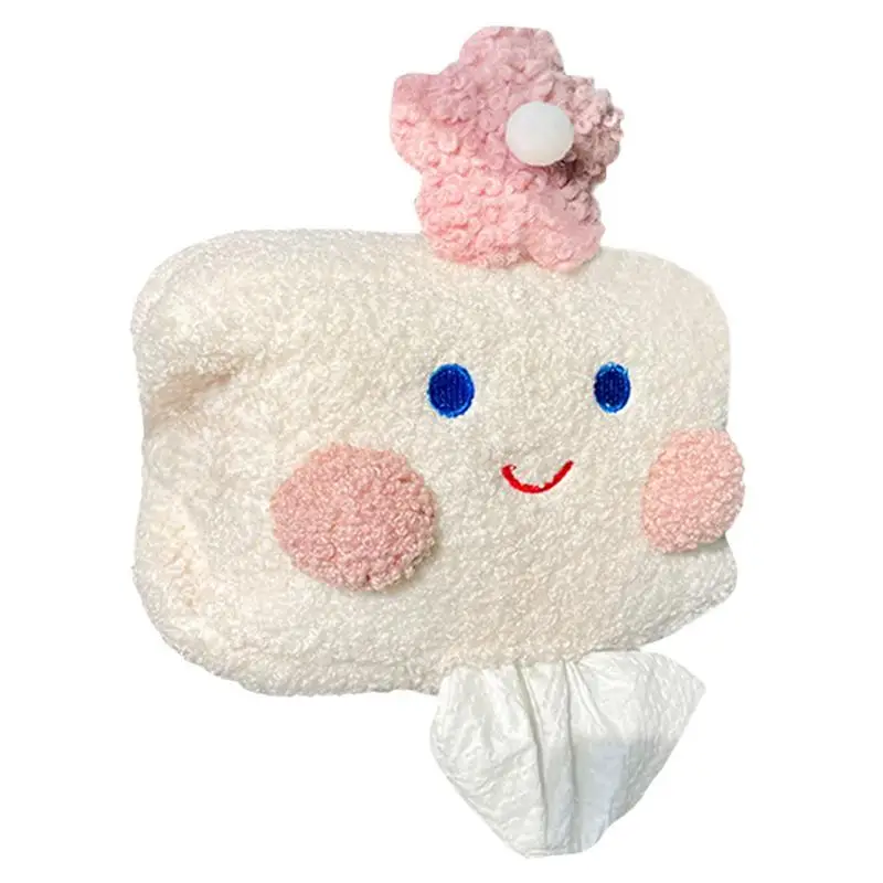 

Cartoon Tissue Box Funny Plush Toilet Paper Dispenser Organizer Creative Tissues Box Holder Cute Car Tissue Box Holder For