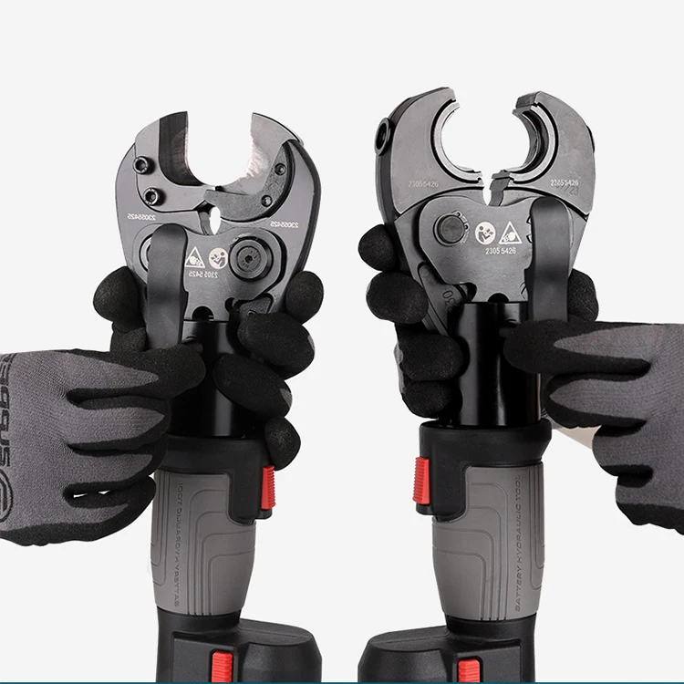 PZ-2430C Мини-кабель с батарейным питанием обжимка для резки 2 в 1 гидравлический