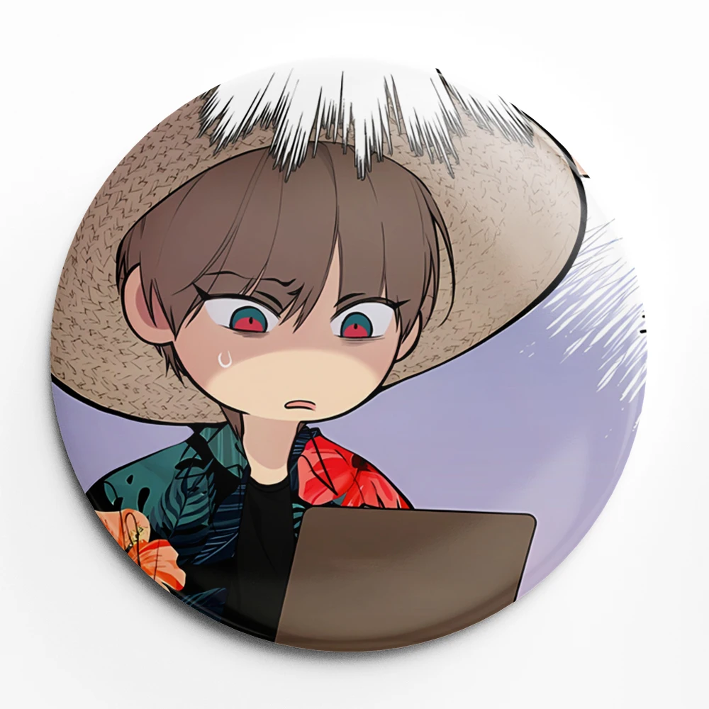 Значки из мультфильма потерянные в облаке аниме Skylar Cirrus Art