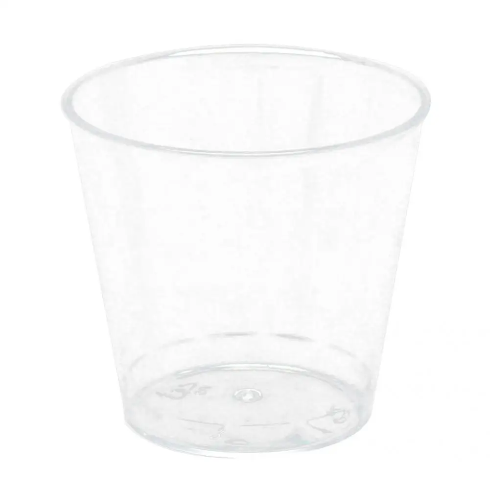 

50Pcs Shot Cups Practical PS Thicken Sample Tasting Cups for Party Jelly Cups Disposable Cups