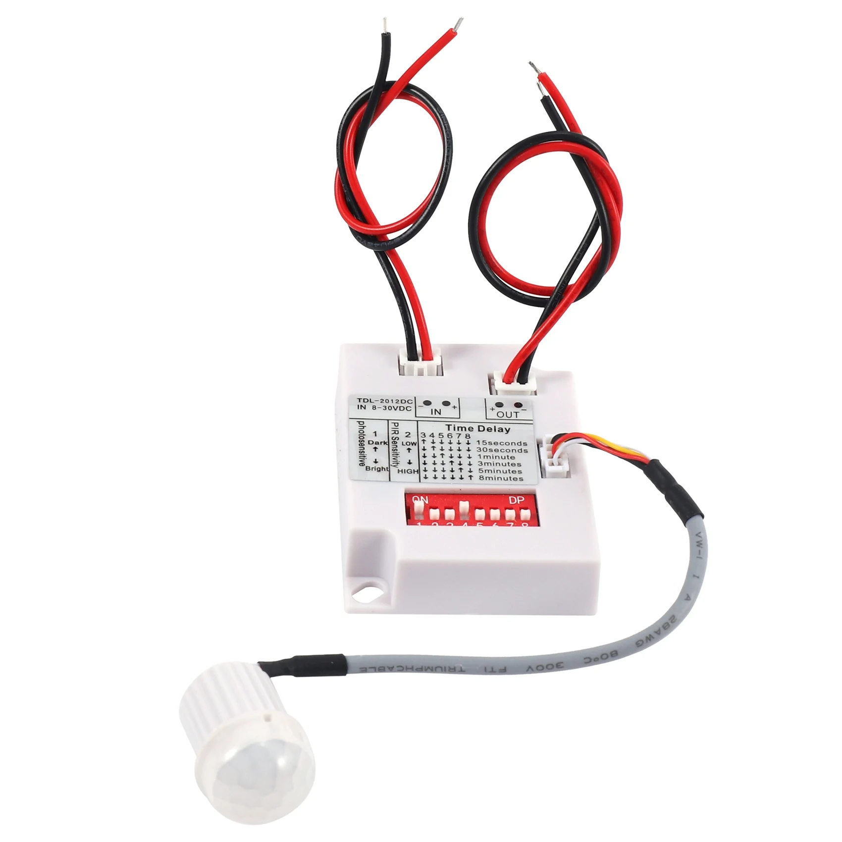 12 В 24 PIR датчик движения переключатель ИК инфракрасный индукционный человеческий