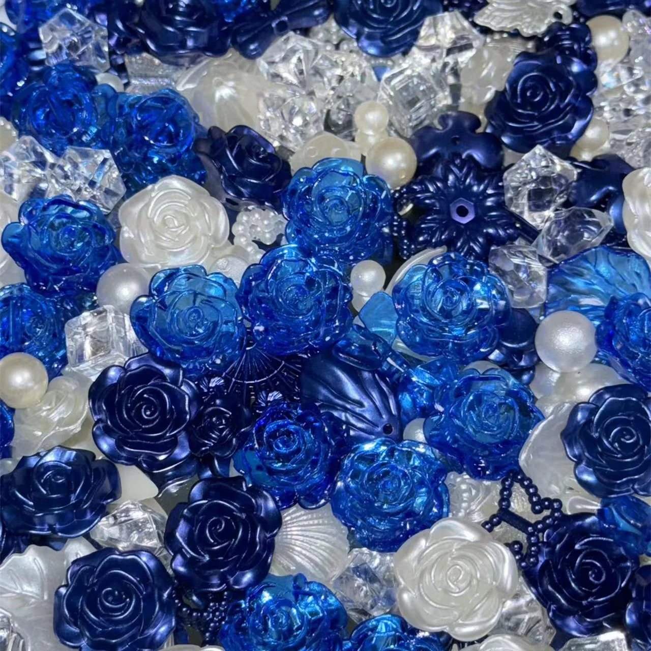 Ледяное проникновение Темно-синий однотонный темно-синий смешанная серия