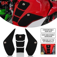 black high quality motorcycle non slip gas oil fuel tank pad protector sticker fit for honda cb400f 2021 water proof accessories