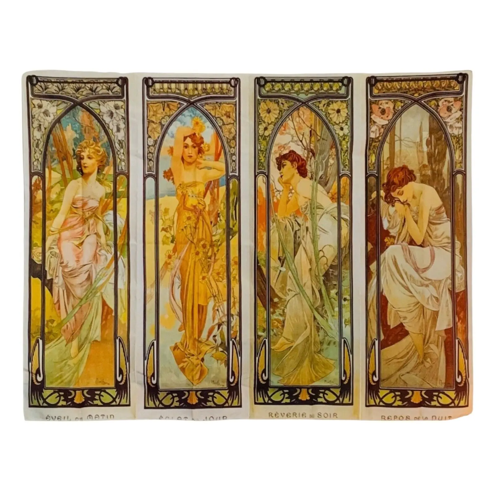 Альфонс Муча (Альфоны) Чендон принт Гникlee Коллекция знаменитых произведений