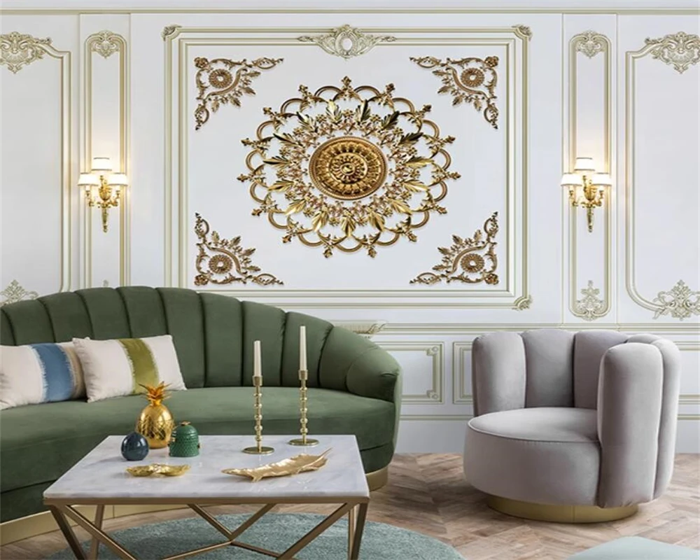 

Beibehang пользовательский современный европейский стиль резная имитация гипса линия Гостиная ТВ салон красоты магазин одежды обои