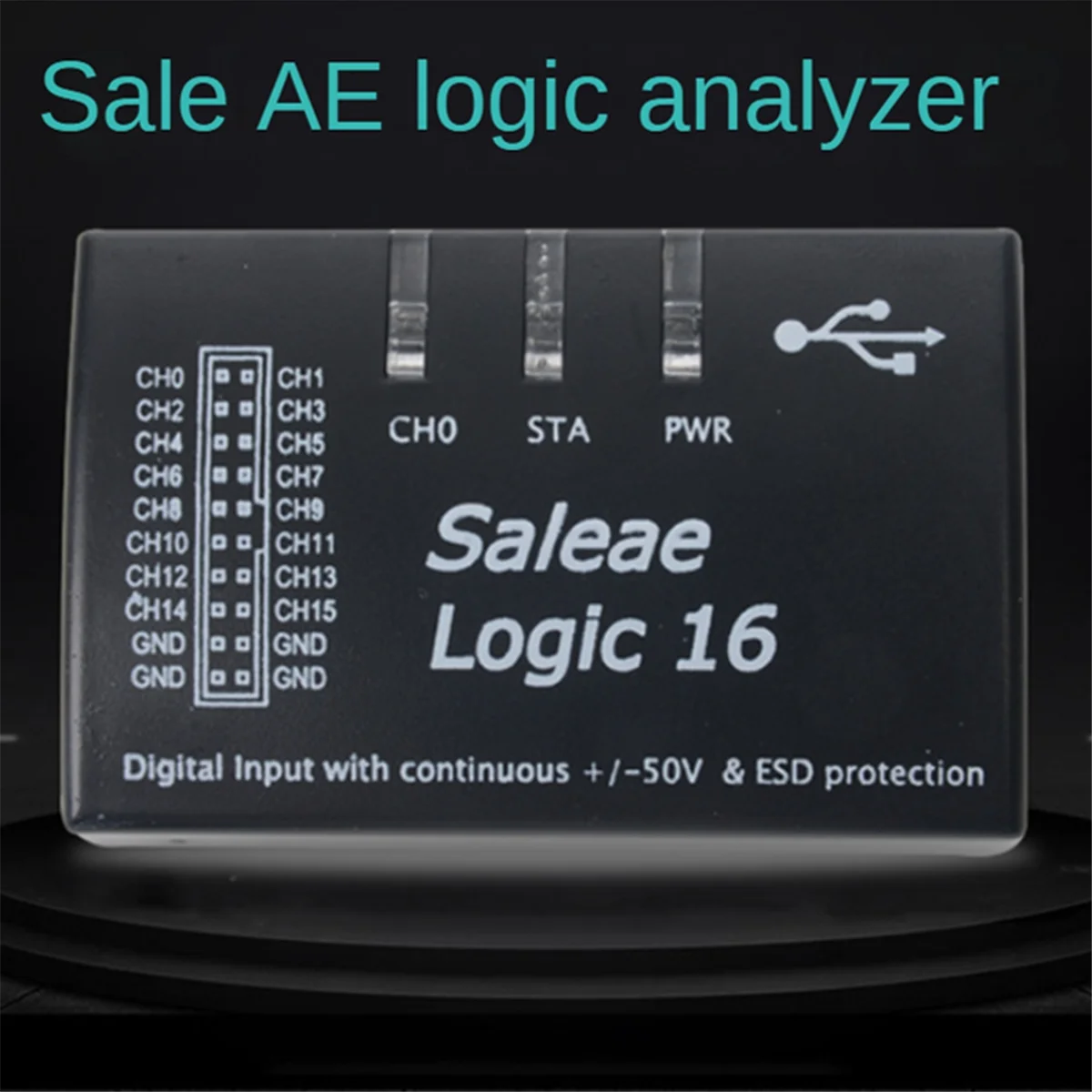 Логический Usb-анализатор Saleae Мультисистема для официальной версии частота