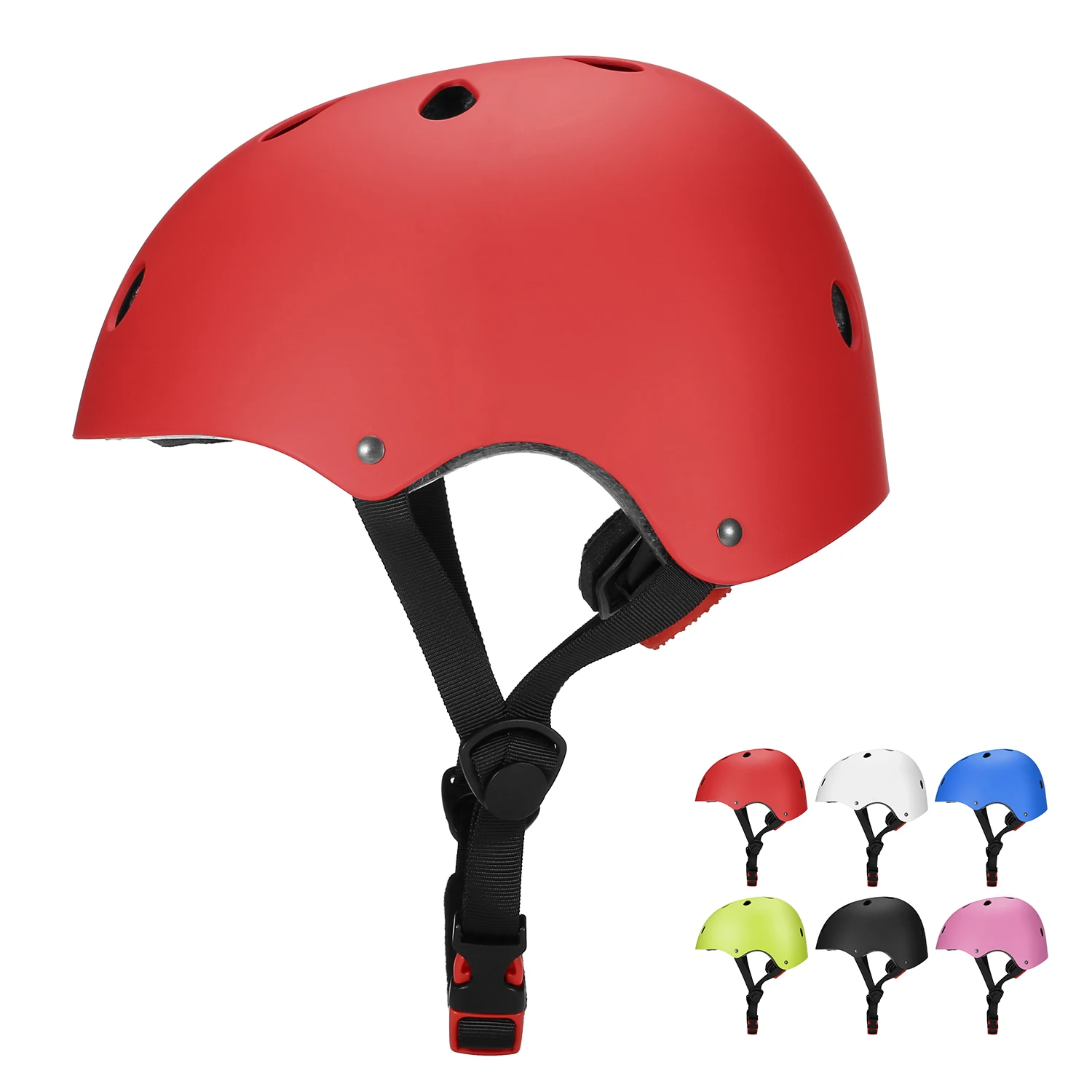 

Outdoor Bicycle Helmet Multi-Sports Safety Ultralight Helmet for Kids/Teenagers/Adults Cycling Skating Skateboarding Scooter
