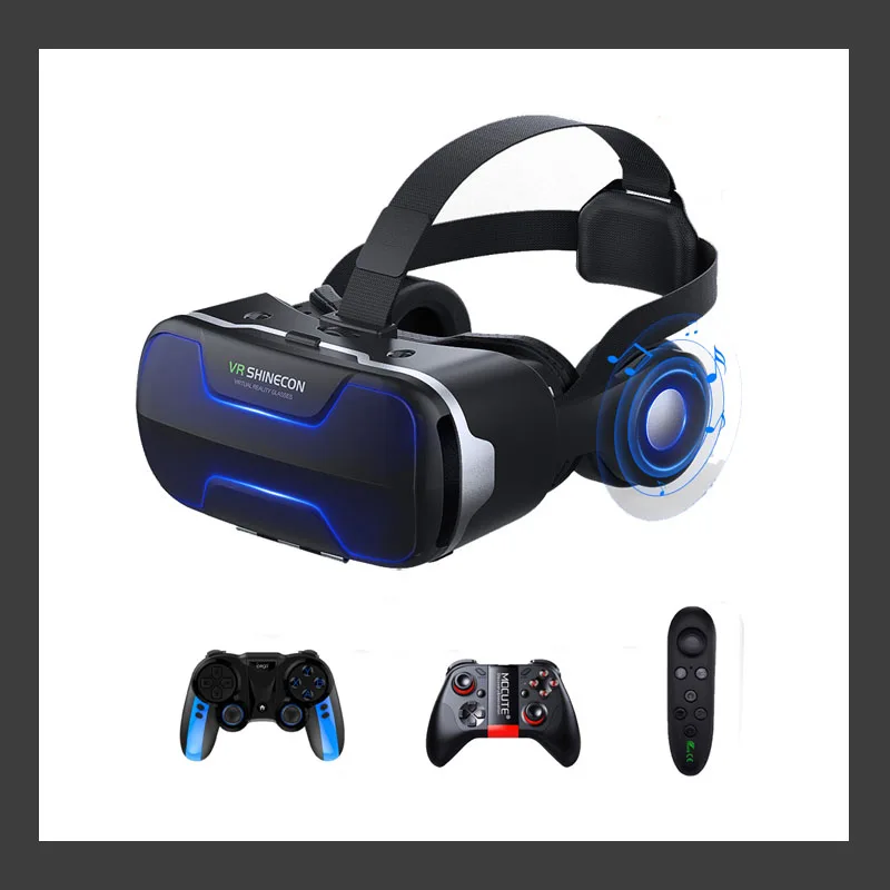 Оригинальные очки виртуальной реальности VR Shinecon 8 0 G02ed 3D гарнитура виртуального