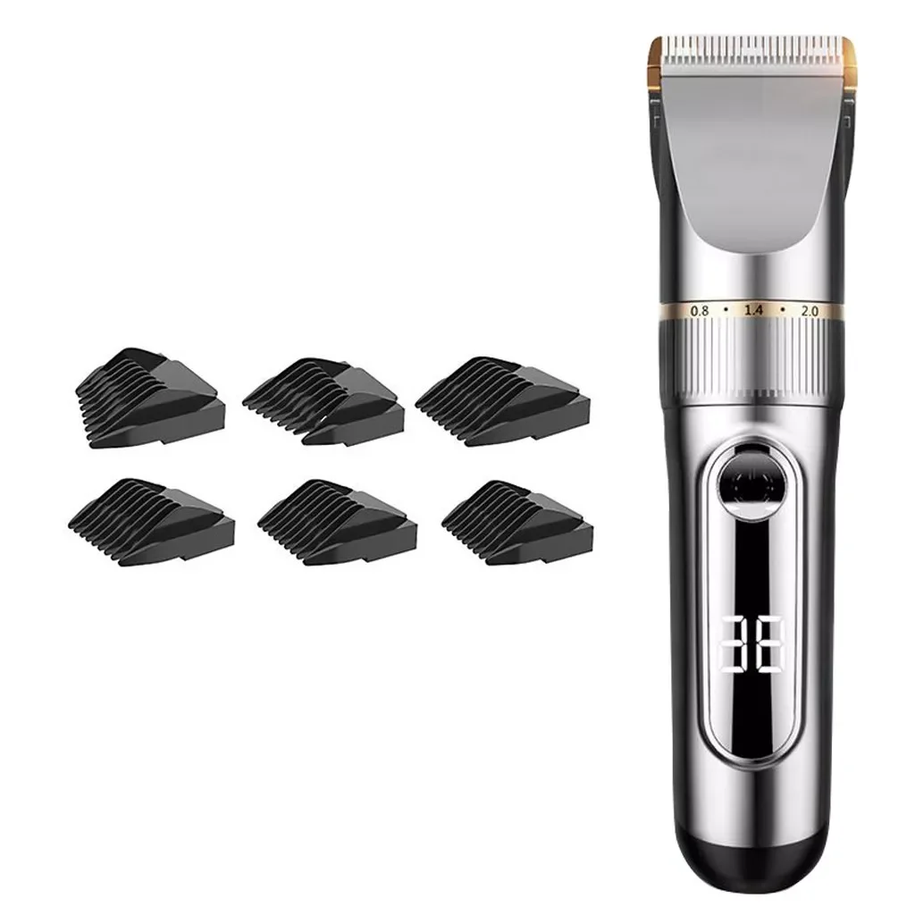 

NEW2023 Men's Body Metal Home Cordless Haircut Hair Grooming Hair Household Appliances Clippers Set