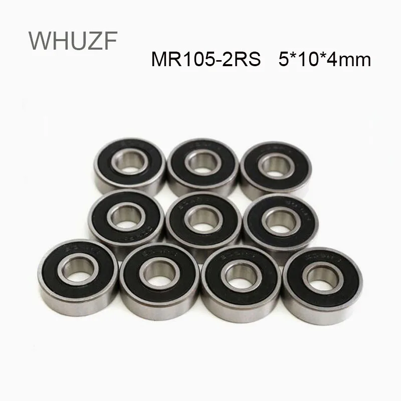 

Миниатюрный подшипник MR105RS, 20/50/100 шт., 5x10x4, строительный автомобиль, грузовик MR105 RS 2RS, шарикоподшипники, технические черные Запечатанные