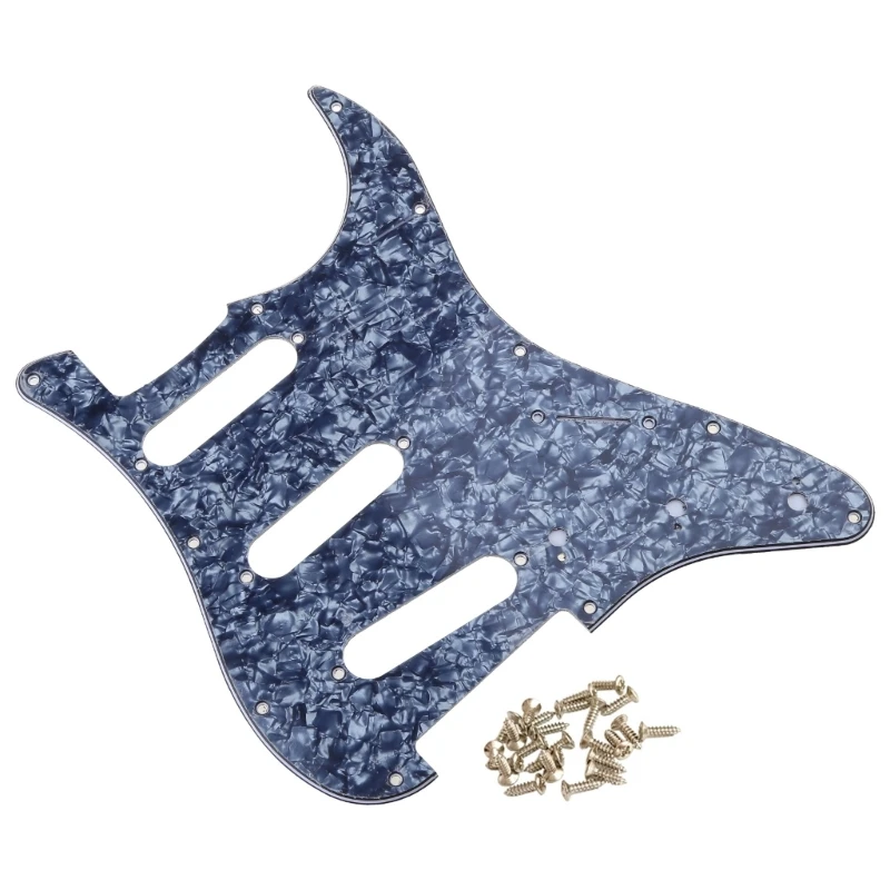 3-слойная гитарная бас-накладка с 11 отверстиями царапающая пластина из