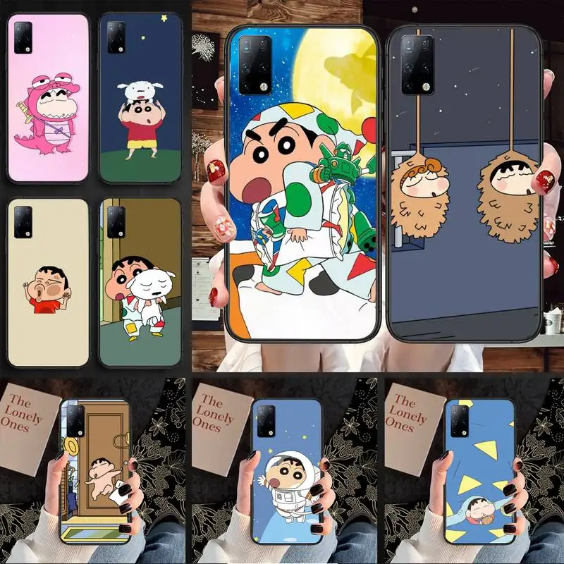 

Cartoon Crayons Shin cute Chan Phone Case for Samsung S6 S7 S8 S9 S10 edge plus S10 5G S20 S21 S30ultrs 5G Fundas Cover