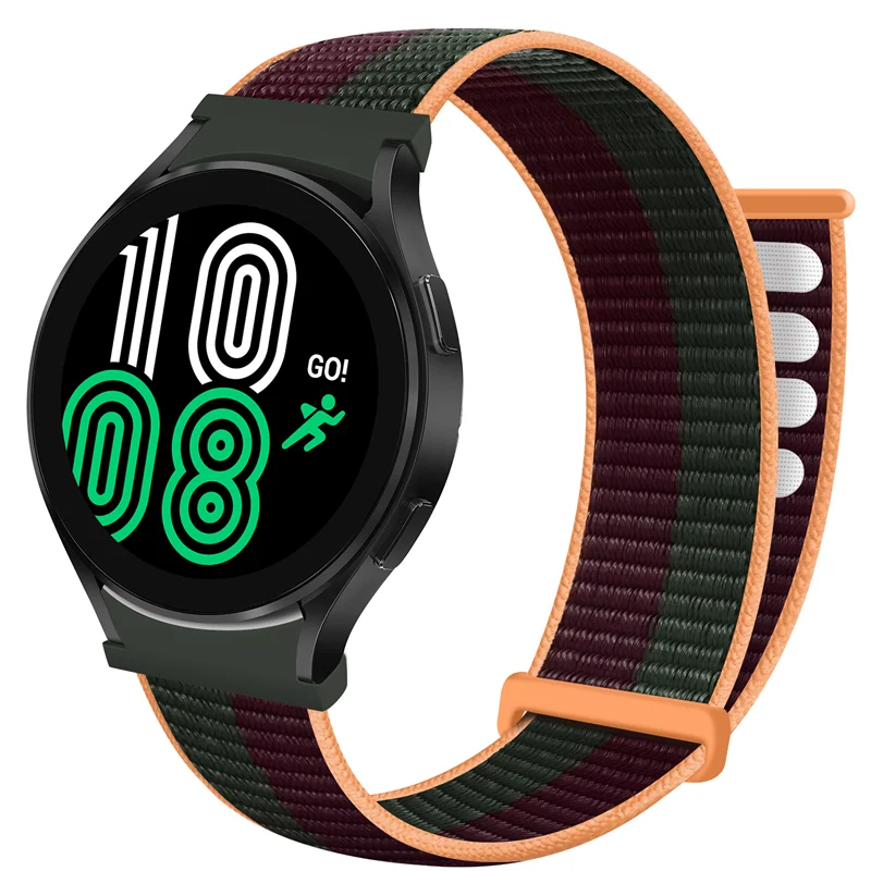 

Nylon loop For Samsung Galaxy Watch 5-pro-4 44mm 40mm 45mm smartwatch belt Sport 20mm Band Bracelet Watch4 classic 42/46mm Strap