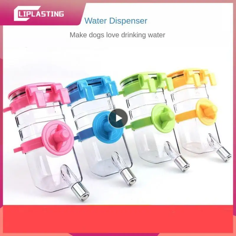 

Hanging Dog Water Dispenser Complete Automatic Feeding Not Wet Mouth Pet Water Bottle Dog Water Feeder Dog Water Supplies