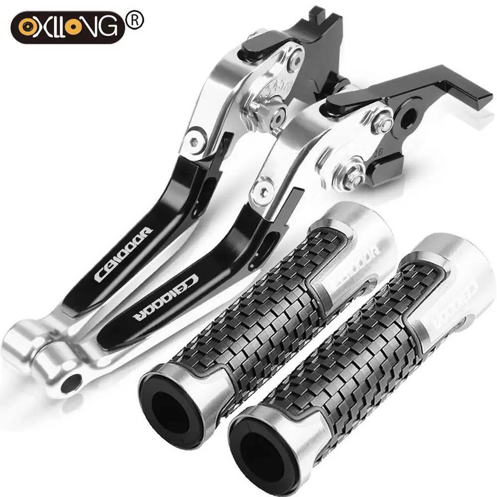 

Motorcycle Grips Handle Grips Handlebar Brake Clutch Levers For Honda CB1000R 2008-2018 2017 2016 2015 2014 2013 2012 2011 2010