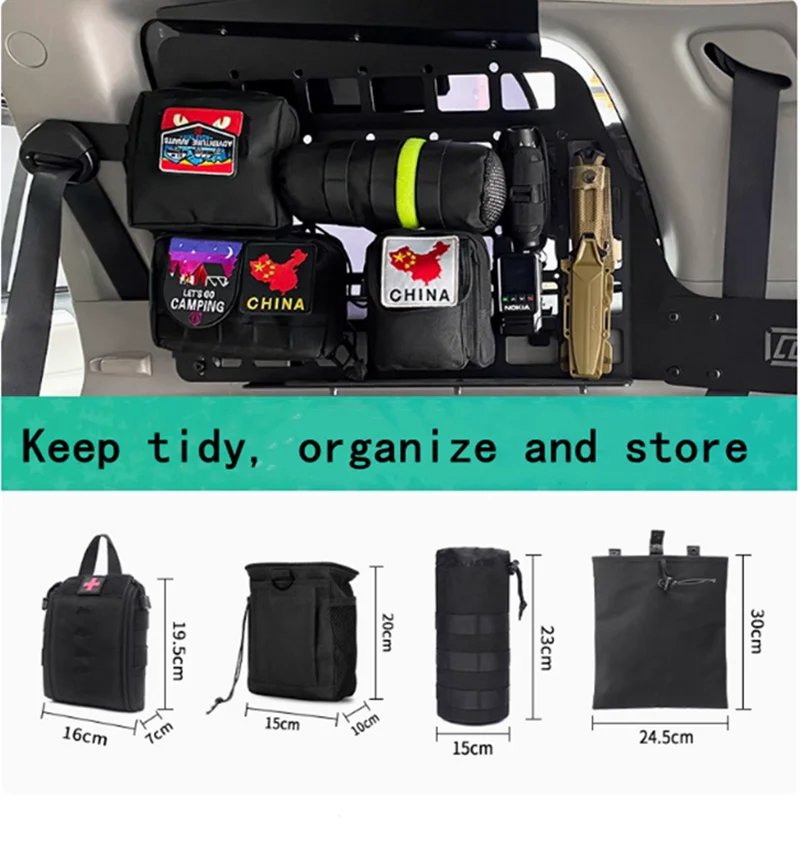 Автомобильная многофункциональная сумка для хранения принадлежности кемпинга