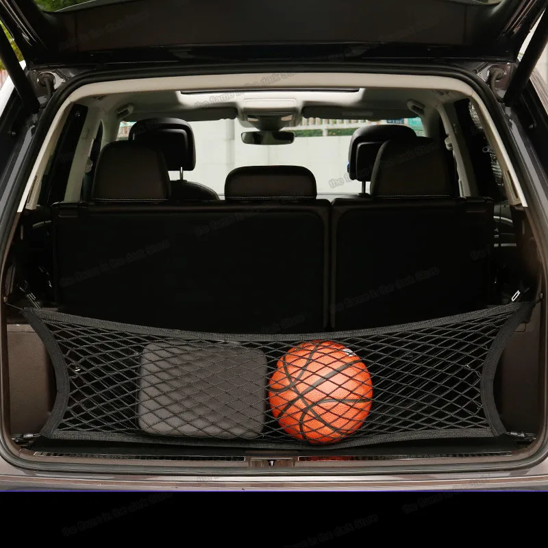 

nylon car trunk cargo luggage net for toyota highlander 2013 2014 2015 2016 2017 2018 2019 2020 XU50 XU70 accessories