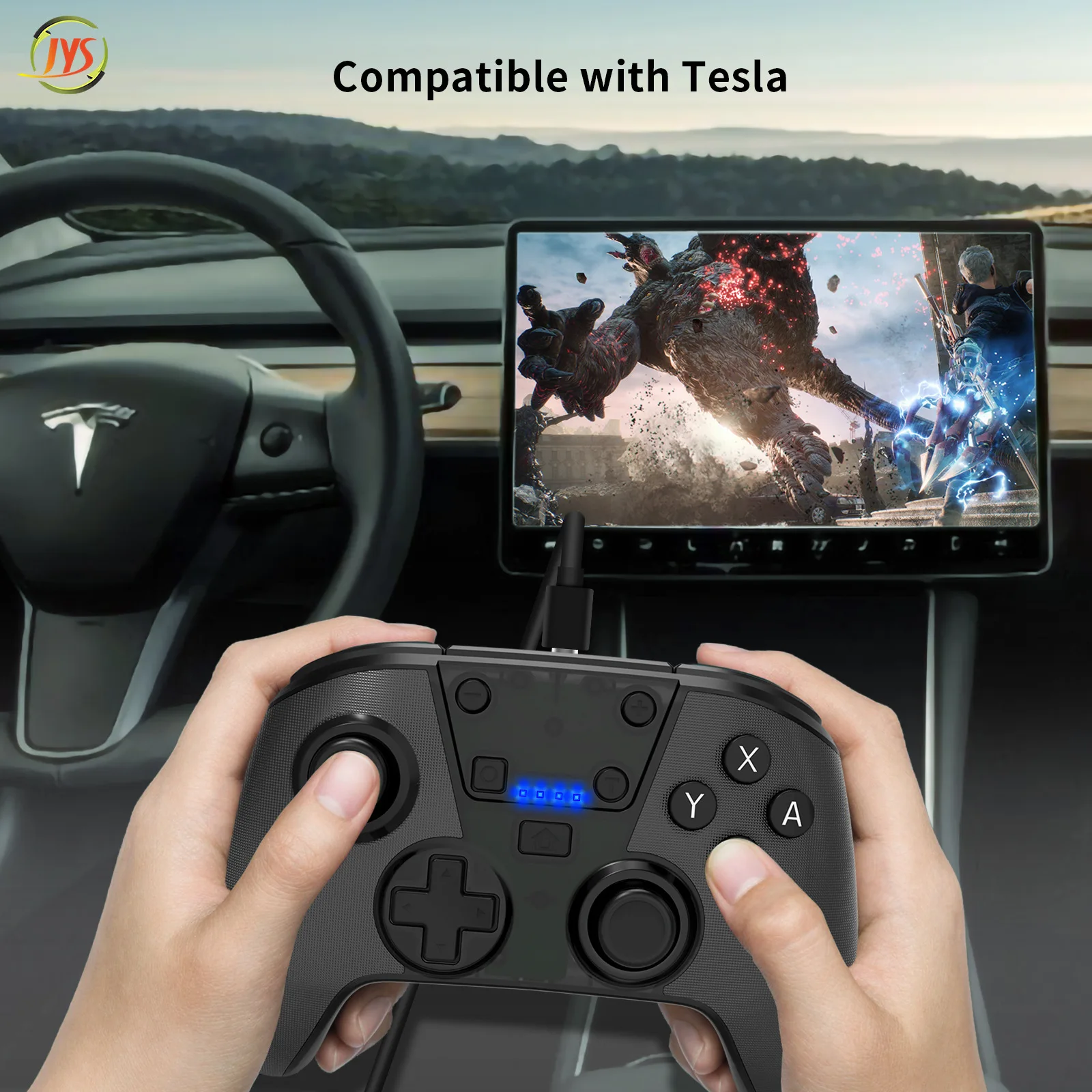 Аксессуары для Switch/SwitchOLED/Lite/PC/Steam Deck/Tesla геймпад Все в одном |