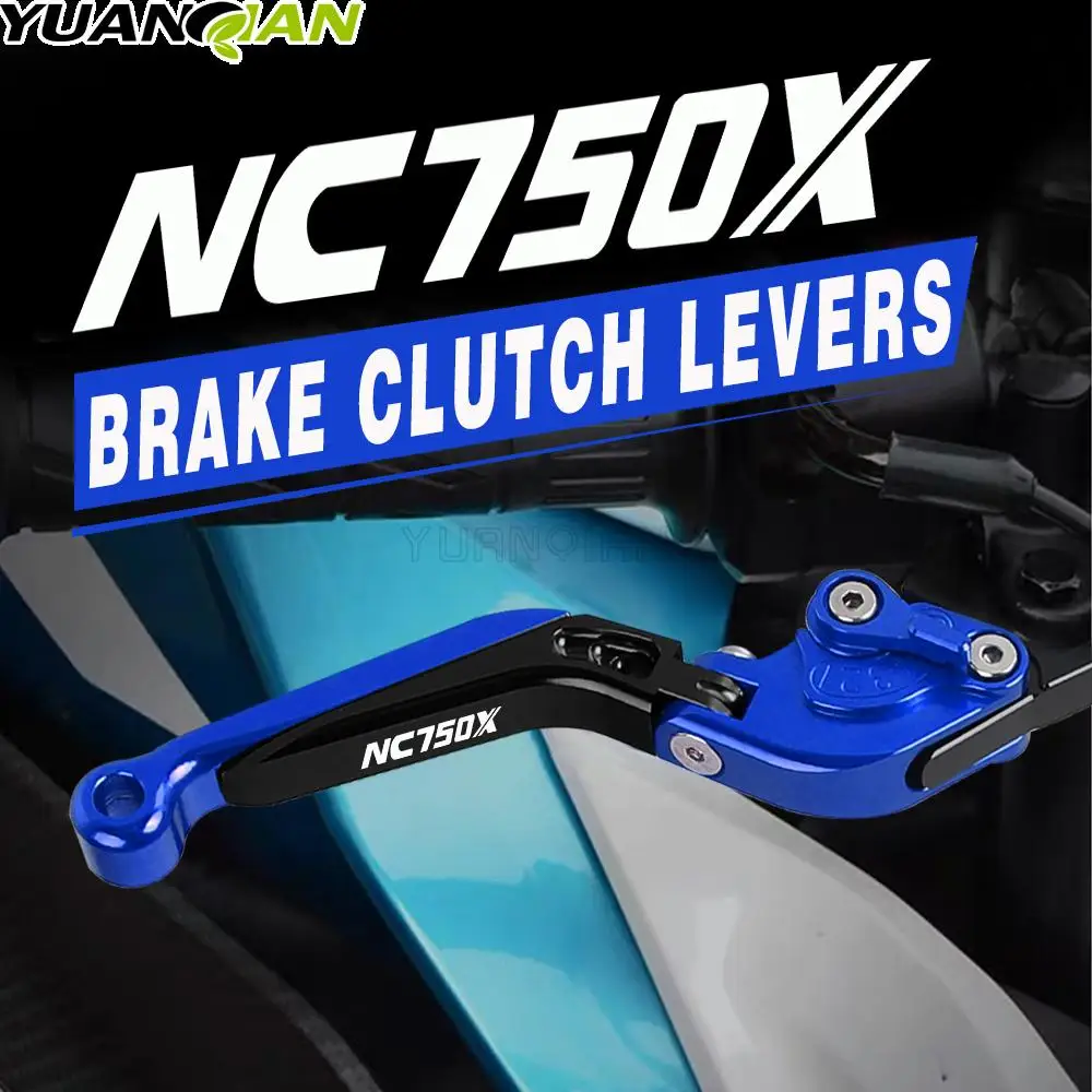 

NC750 X Motorcycle Accessorie CNC Aluminum Extendable Adjustable Brake Clutch Levers For HONDA NC750S NC750X 2016 2017 2018 2019