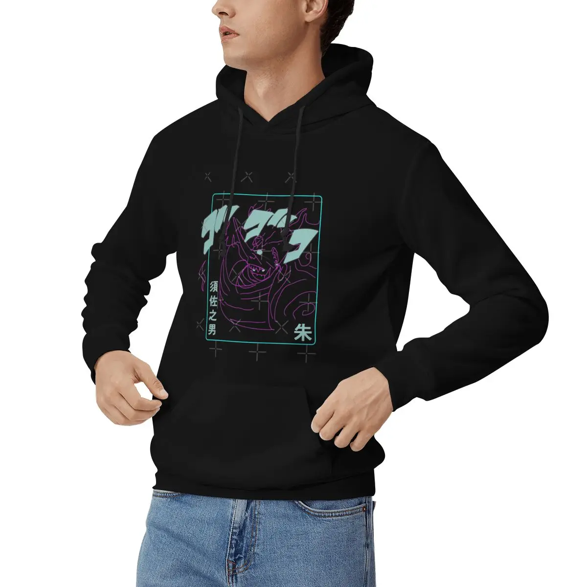 Толстовки Susano в стиле аниме большие толстовки с капюшоном мужская одежда