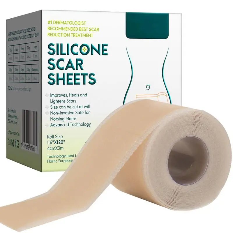 

Silicone Scar Sheets 3m Scar Removal Strips Silicone Gel Sheets For Scar Removal Skin-friendly Patches For Softening Scars