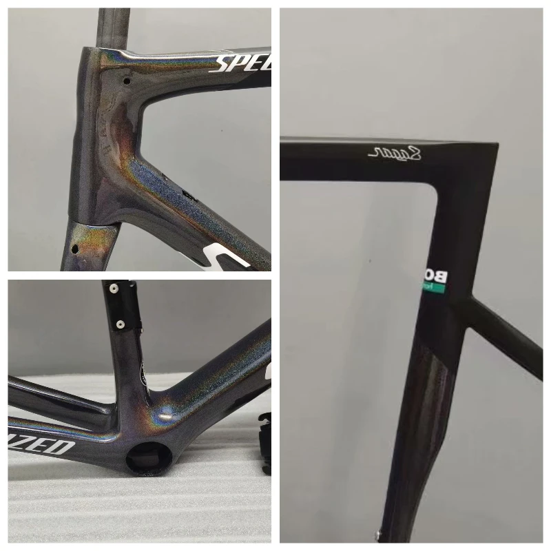 

SL6 Chameleon Carbon Fiber Bicycle Framest Road Bike Frame V Brake BSA/BB30/PF 30 Colors For You Selection