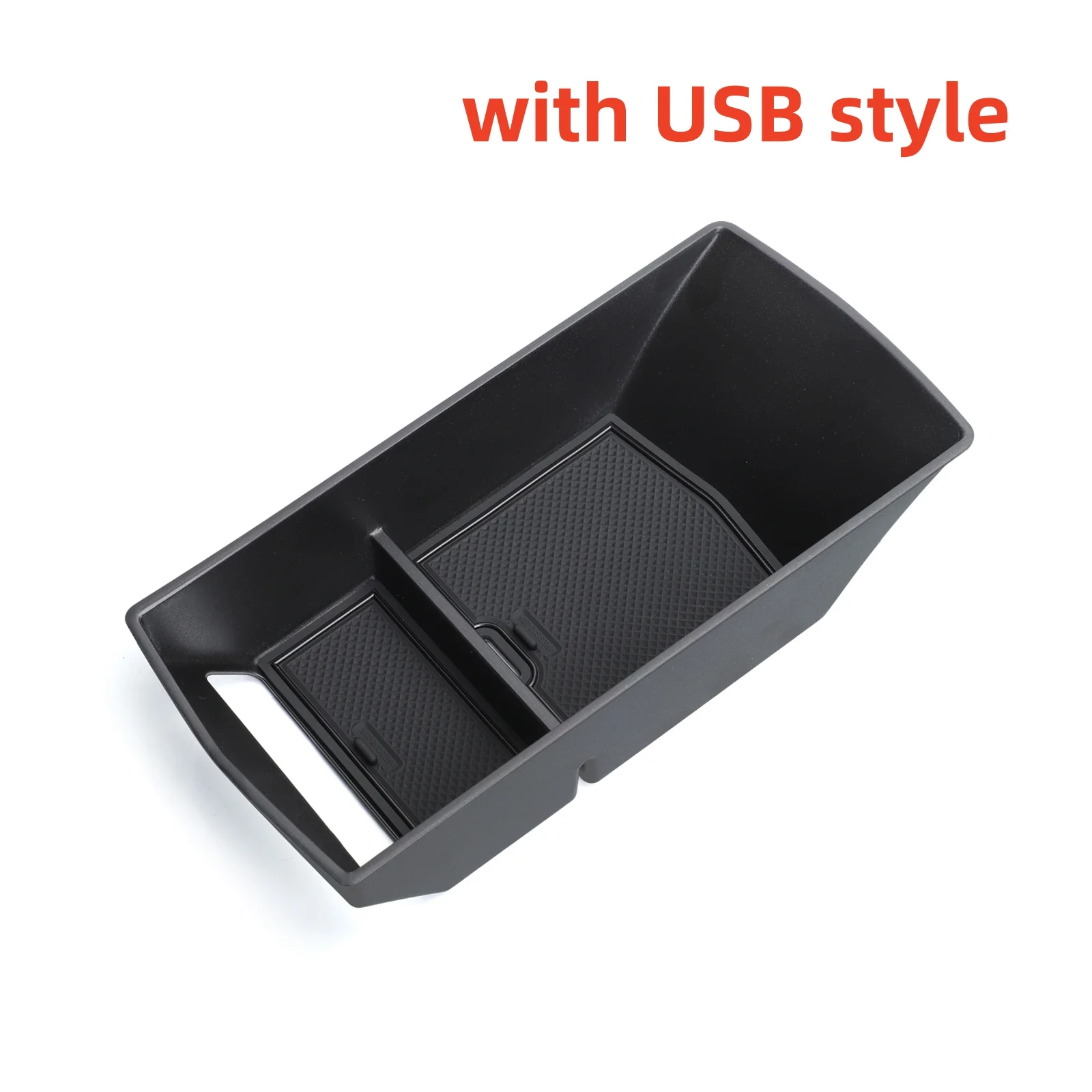 

Подлокотник для центральной консоли Citroen C5 X 2021-2023, контейнер для хранения с USB, автомобильный лоток, органайзер, аксессуары для поддержания порядка