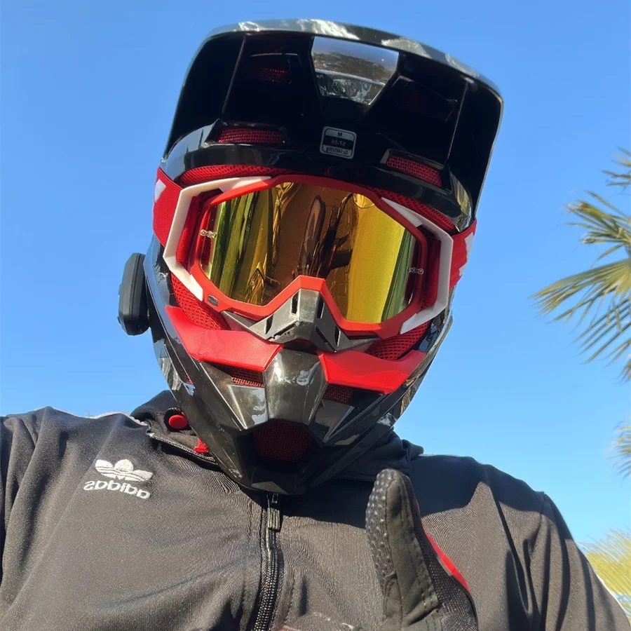 

Защитные противотуманные очки для езды на мотоцикле, очки на шлем, очки для мотокросса, уличные гоночные солнцезащитные очки, ветрозащитные...