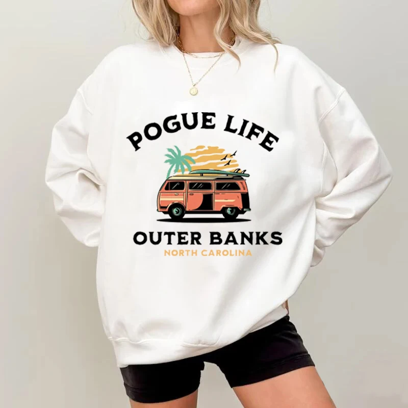 Большой пуловер Pogue Life Outer Banks North Carolina Obx подарки Traveler толстовка в стиле ТВ-шоу