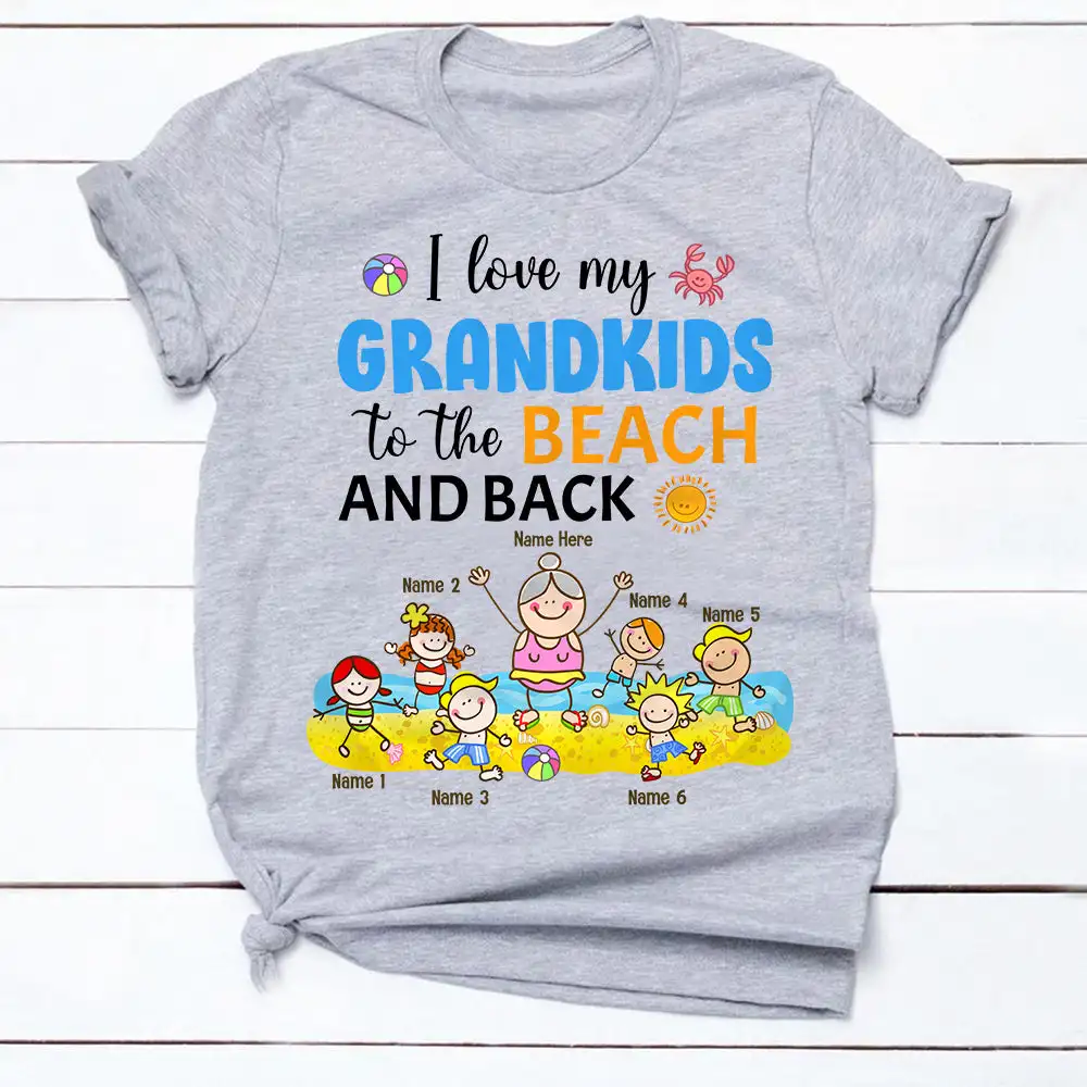 

Mom Grandma Beach T Shirt