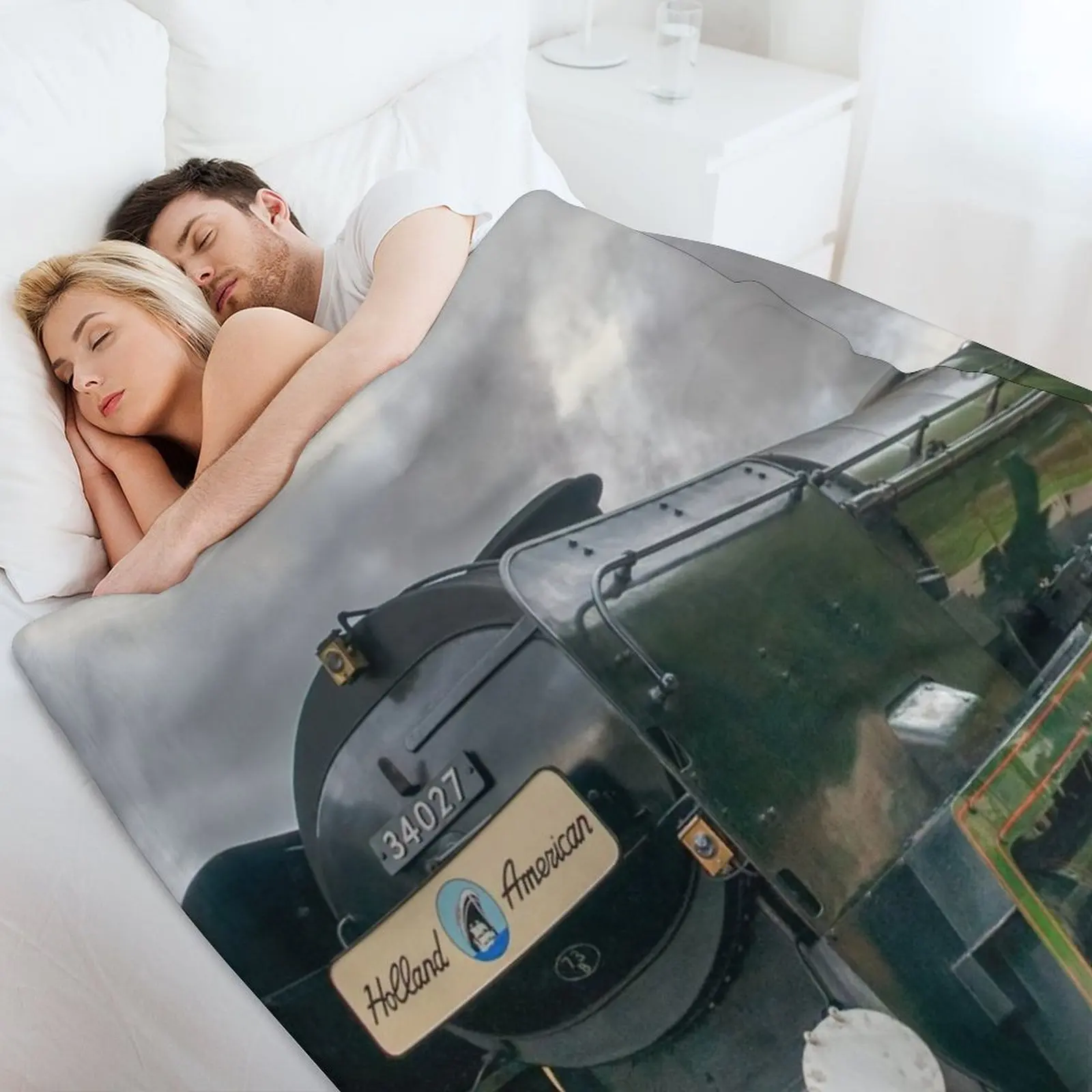 The Boat Train - 34027 Одеяло Taw Valley для детских причесок Очень большие одеяла