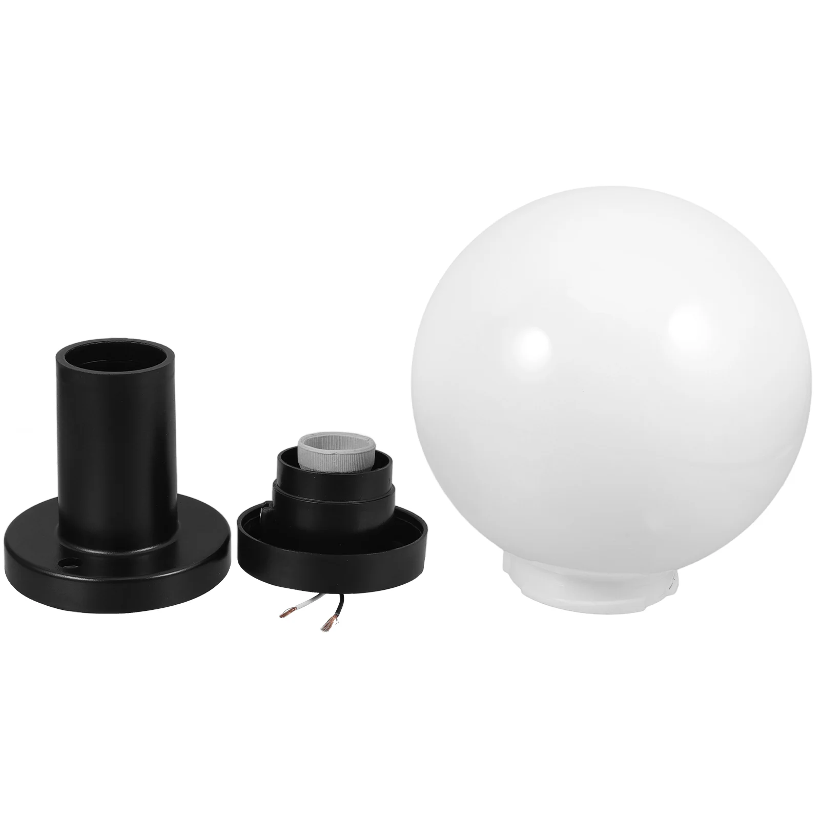 Освещение для забора уличные светильники стоек улицы палубные лампы акриловые