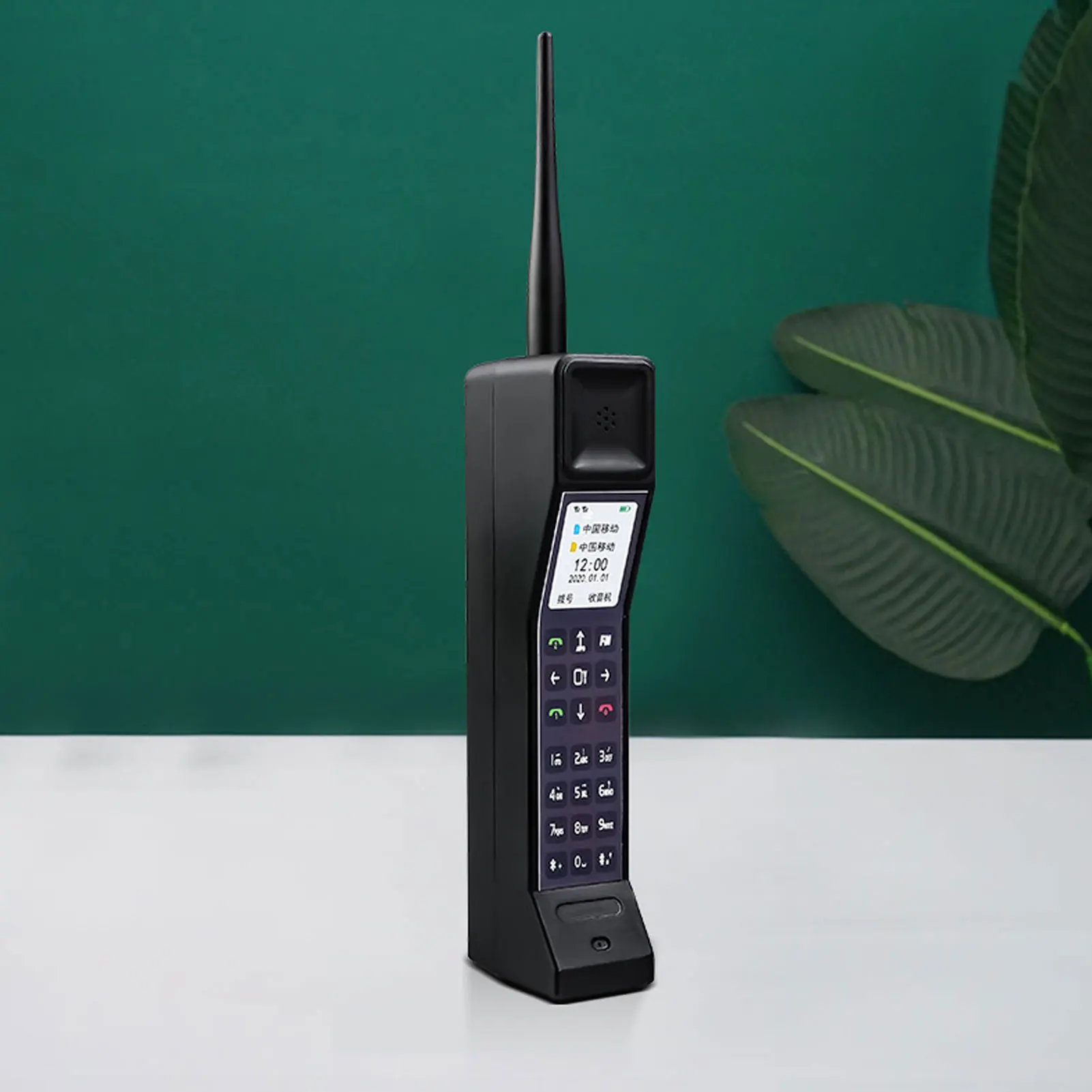 

Винтажный декоративный телефон ZK20 черный