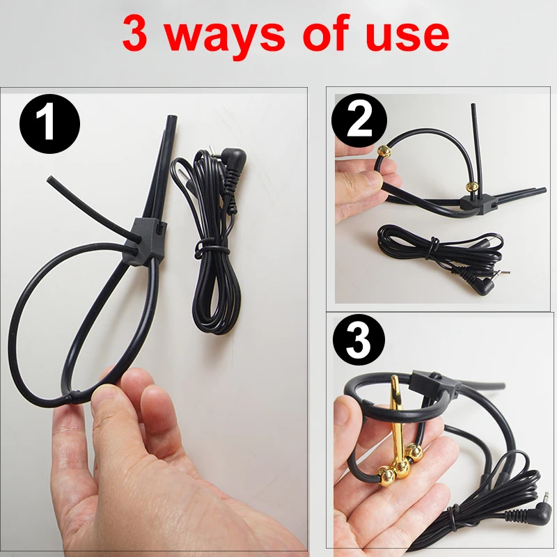 E stim Estim E-stim кольцо на член электрическая стимуляция пениса