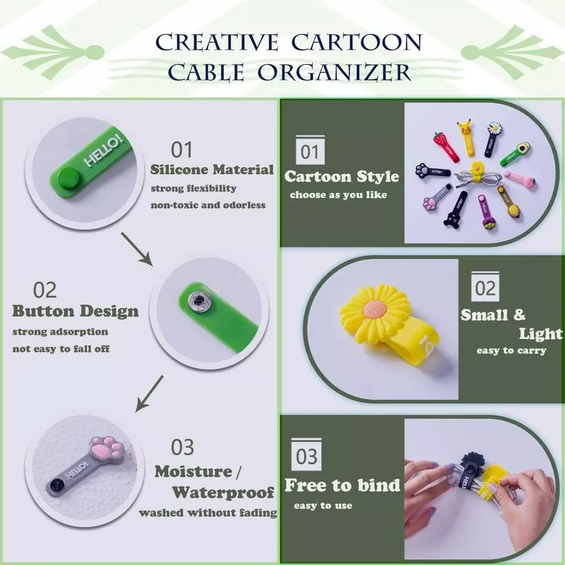 USB-кабель для передачи данных и хранения наушников |