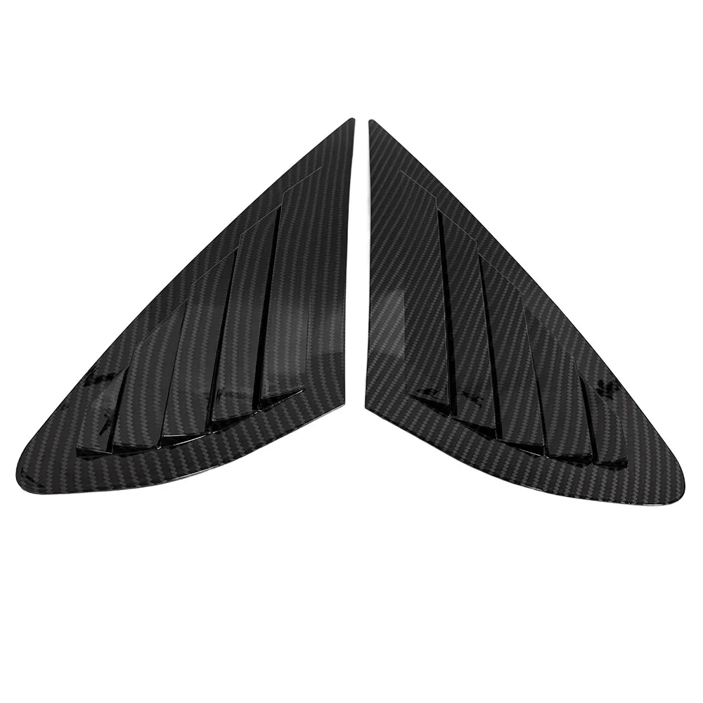 

2 шт. для Ford Focus Sedan 2005-2008 гг., крышка жалюзи на заднее окно автомобиля, внешняя боковая накладка вентиляционного отверстия, аксессуары для совок