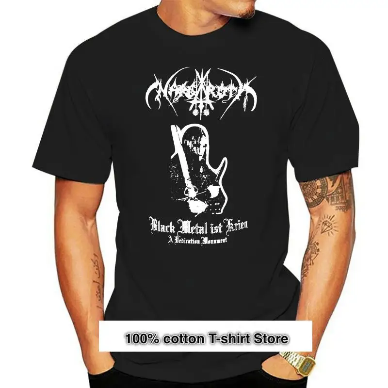 NARGAROTH-Camiseta de Metal negro Ist Krieg