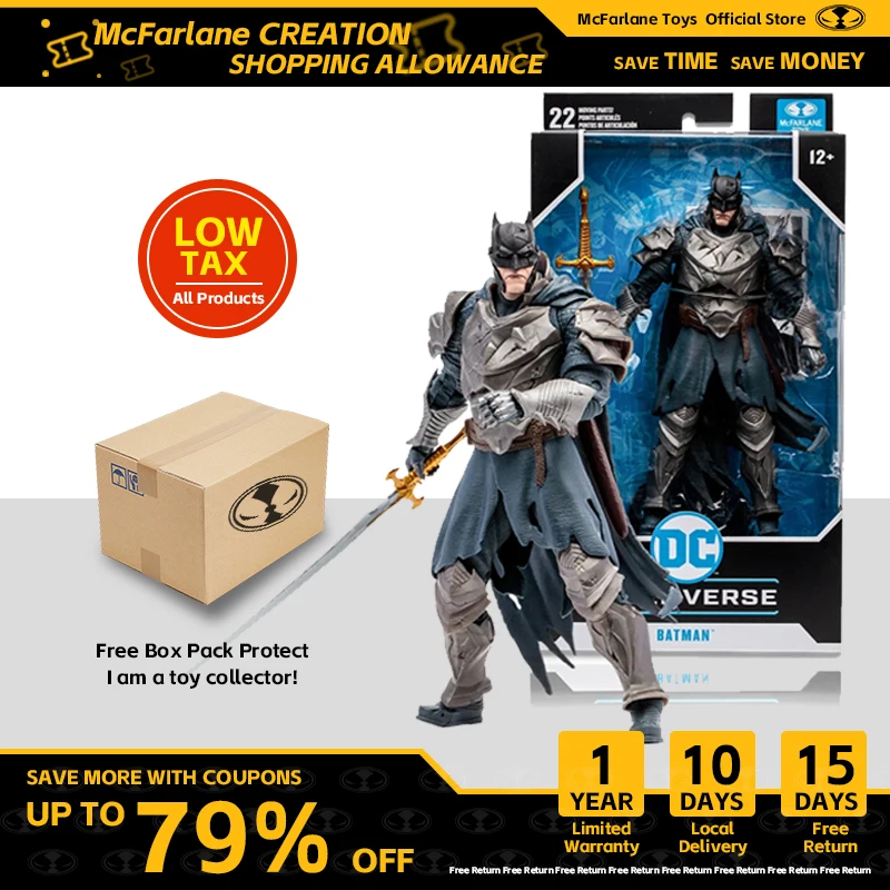 

McFarlane Toys FIRST LOOK - Batman™ from Dark Knights of Steel™ launches for pre-order on！