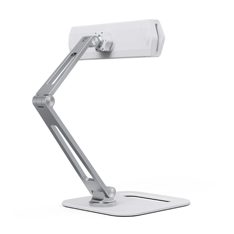 

Tablets Adjustable Stand Holder Pad Folding Bracket Anti-slip with Sliocone Pad