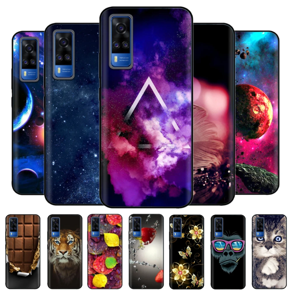 

Case For VIVO Y31 V2036 Soft Silicone Protection Anti-knock TPU Phone Cover For VIVO Y31 2021 V2036 Bumper Coque Fundas Capa
