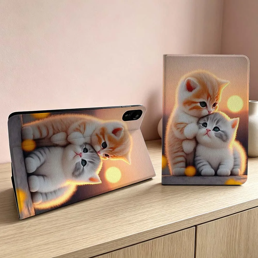 Фото Мягкий чехол с рисунком черного кота для Xiaomi Redmi Mi Pad 8 7 6 5 4 2 SE K Pro Max Ultra Poco Pad, складной чехол для планшета №2