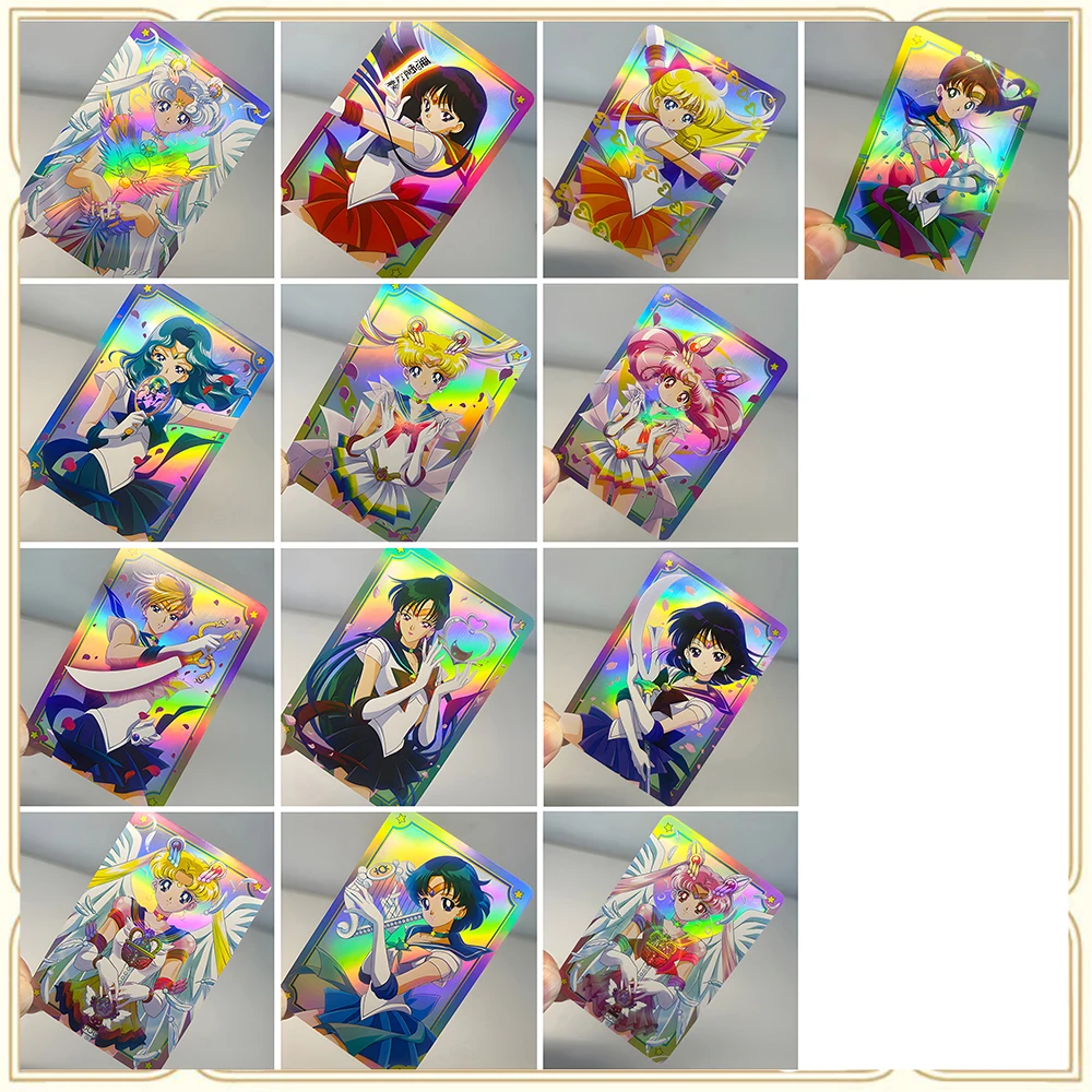 Фото Коллекционная карточка Anime Goddess Story DIY ACG с персонажами Гоку, Рури, Акияма Мио, Хиразава Юи, улучшенная, блестящая, подарок на Рождество и День рождения №1