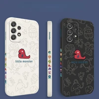 disney cartoon new shockproof phone case cover for samsung galaxy m53 m33 a73 a72 a52 a32 a42 a53 a13 5g silicone soft shell