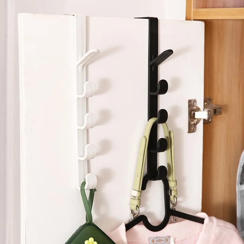 

Fivesegment Hook Multifunctional Portable Coat Hook Door Towel Hook Free Punching Seamless Hook Fivesegment Hook cap holder