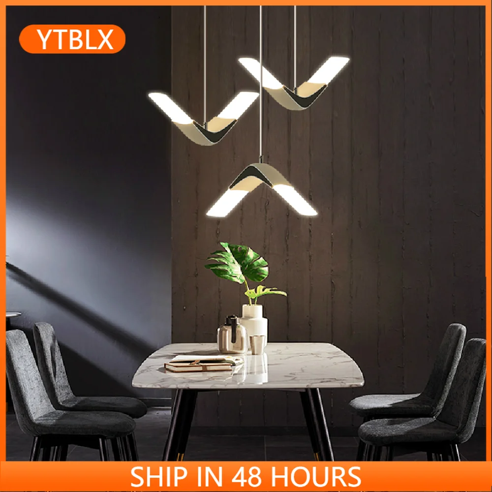 

Minimalist LED Pendant Light Moern Nordic Dining Room Staircase Lighting Fixtures Bedside Bar Coffee Shop Acrylic Pendant Lamp