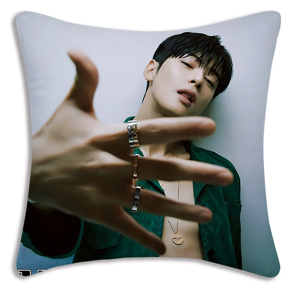 Наволочки для подушек Kpop Singer Cha E-Eun W-Woo мультяшный декоративный домашний