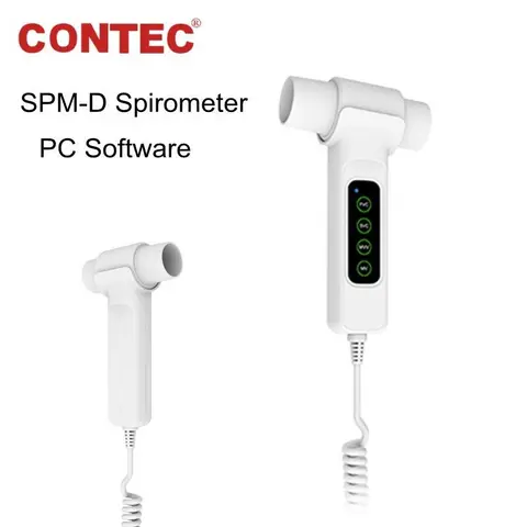 Contec SPM-D ручной спирометр, цифровая проверка состояния легких + программное обеспечение для ПК