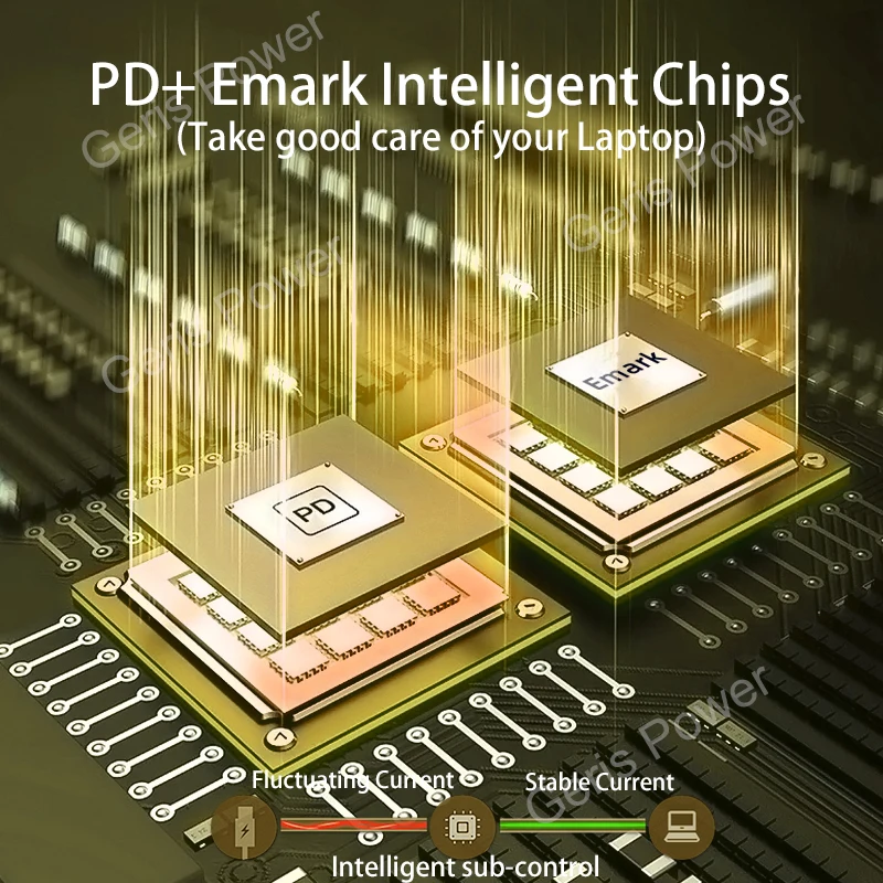 Кабель для быстрой зарядки ноутбука 100 Вт шнур Macbook Air Pro USB C Type Магнитный адаптер